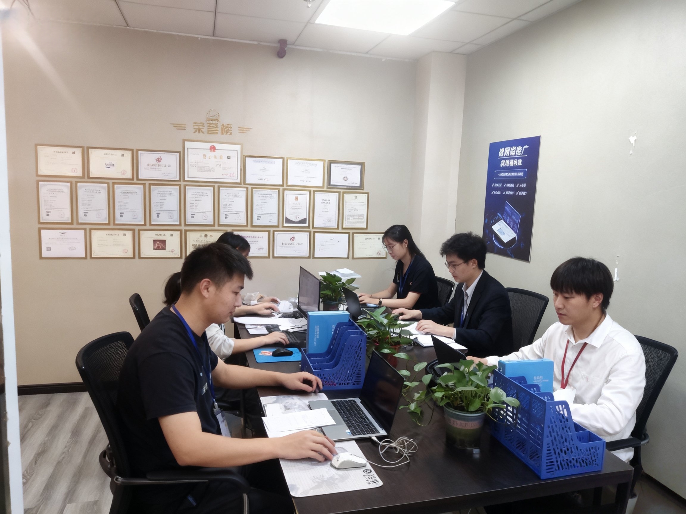 网推传媒有限公司工作场景实拍一
